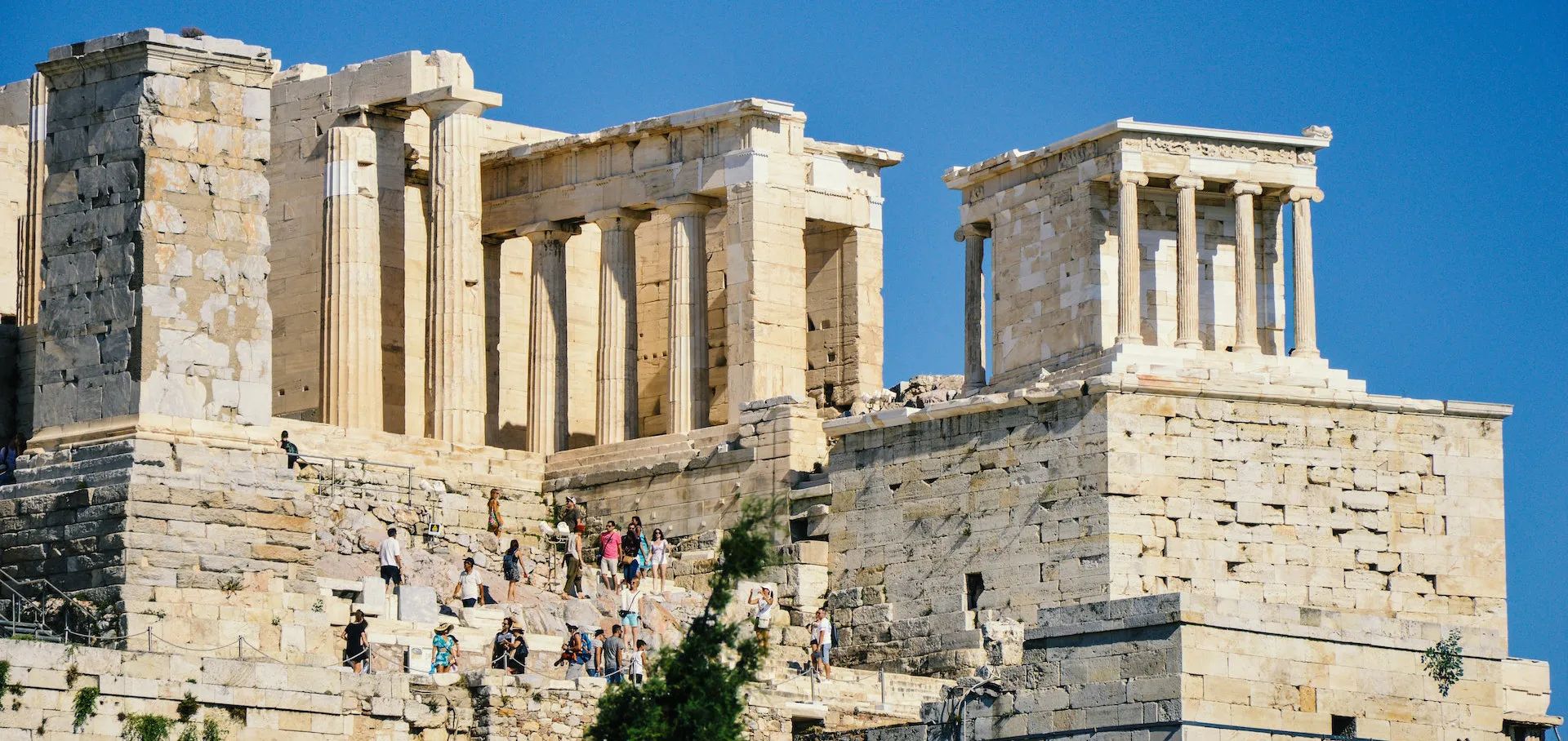 Ancient Greek Parthenon in Athens