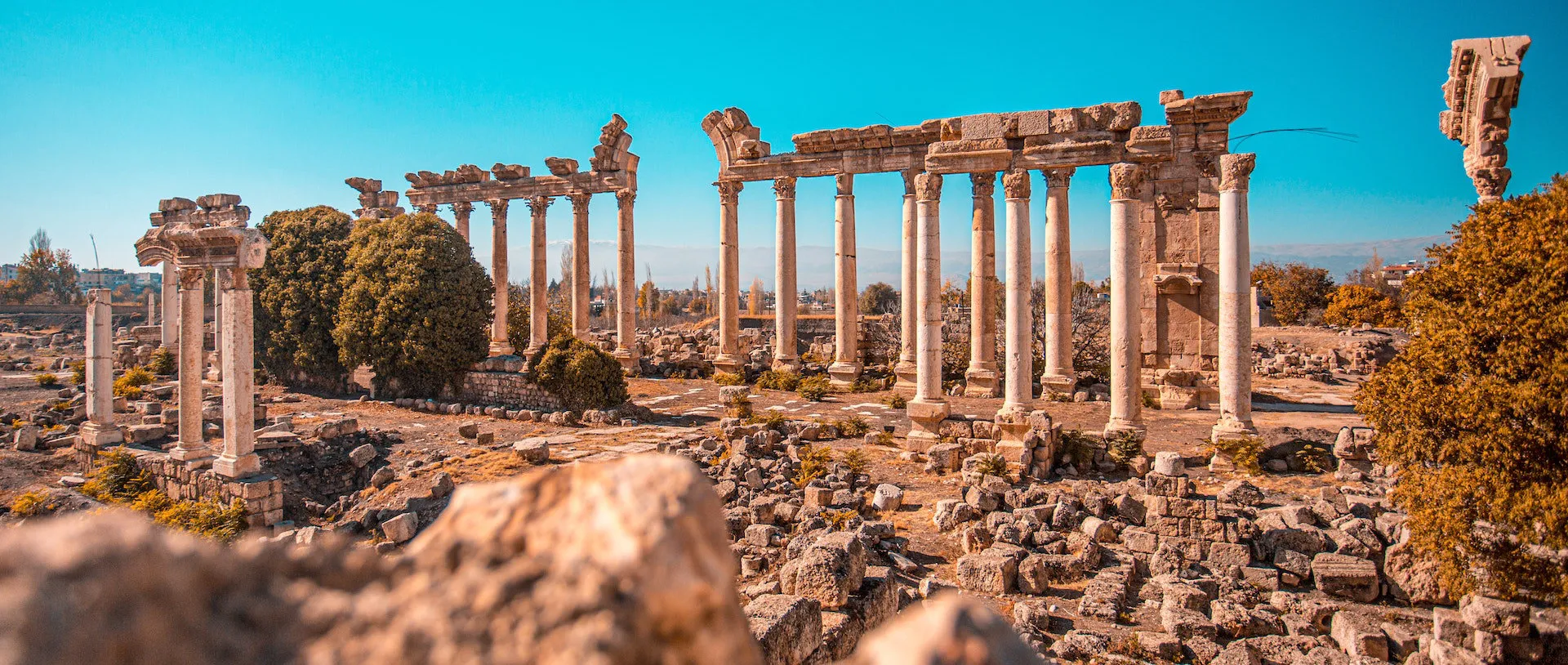 Greek ruins in Lebanon