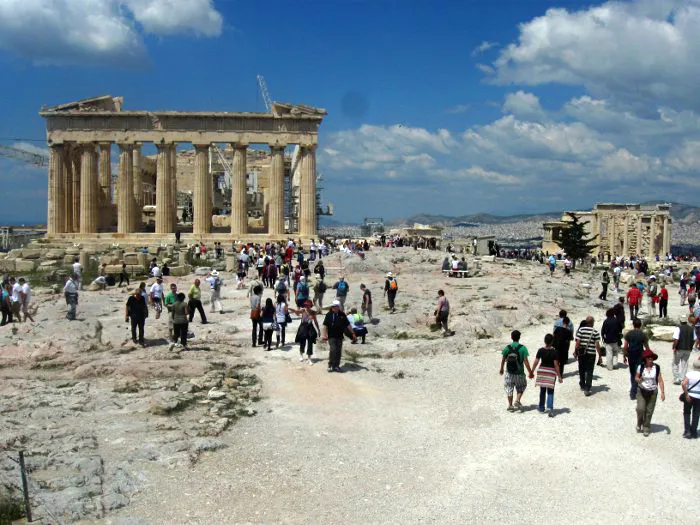 The Parthenon in Athens