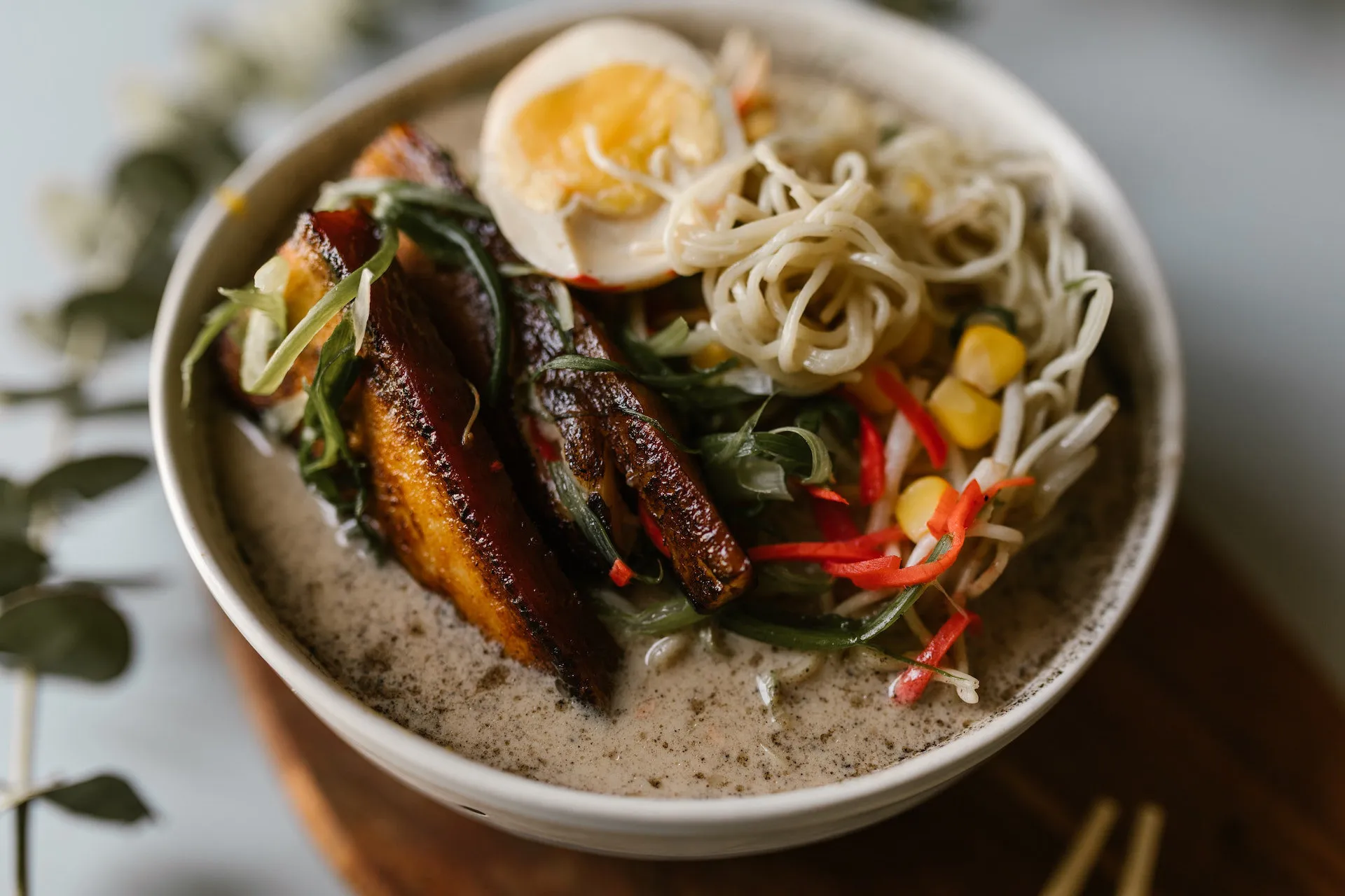 A bowl of ramen