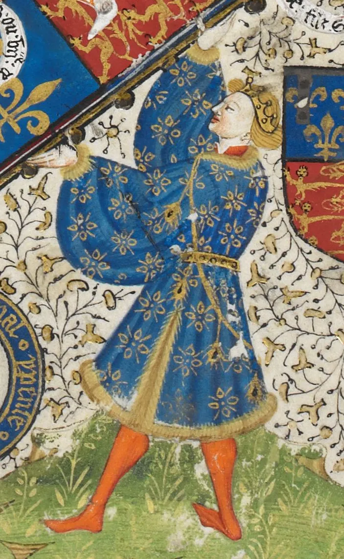 A drawing of Richard of York